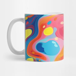 Abstract oil and water mix background Mug